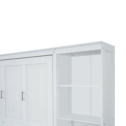 Murphy Bed With Desk And Bookshelf