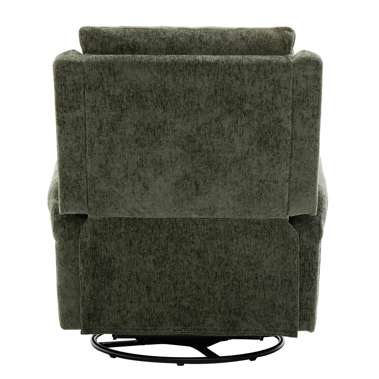 Manual Recliner Massage Chair With Swivel Rocker, 8 Massage Modes, Side Storage Pocket