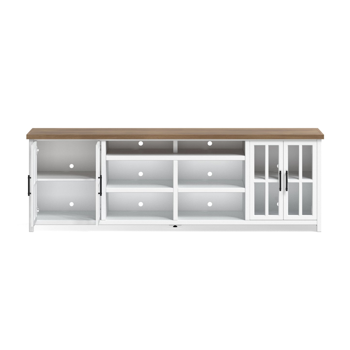 Hampton - TV Stand Console & Cable Management