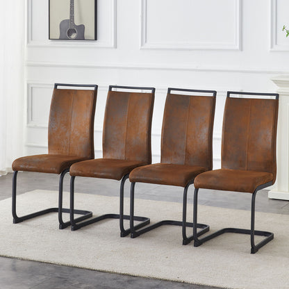 Dining Chairs With Ergonomic Backrest