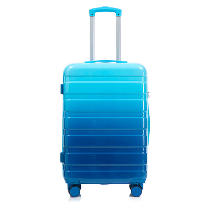 Luggage Set 20" /24" /28" With Combination Lock And Silent Wheels