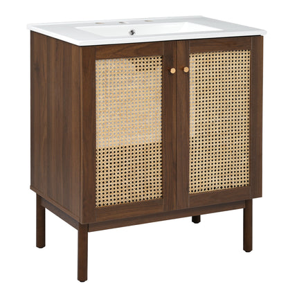 Bathroom Vanity Cabinet With Doors, Soft Close Design