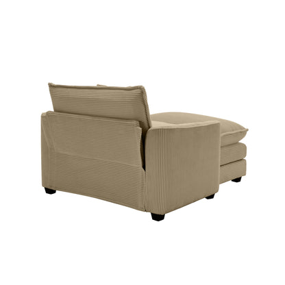 Elegant Oversized Sectional Sofa Set With Deep Seats And Flexible Layout