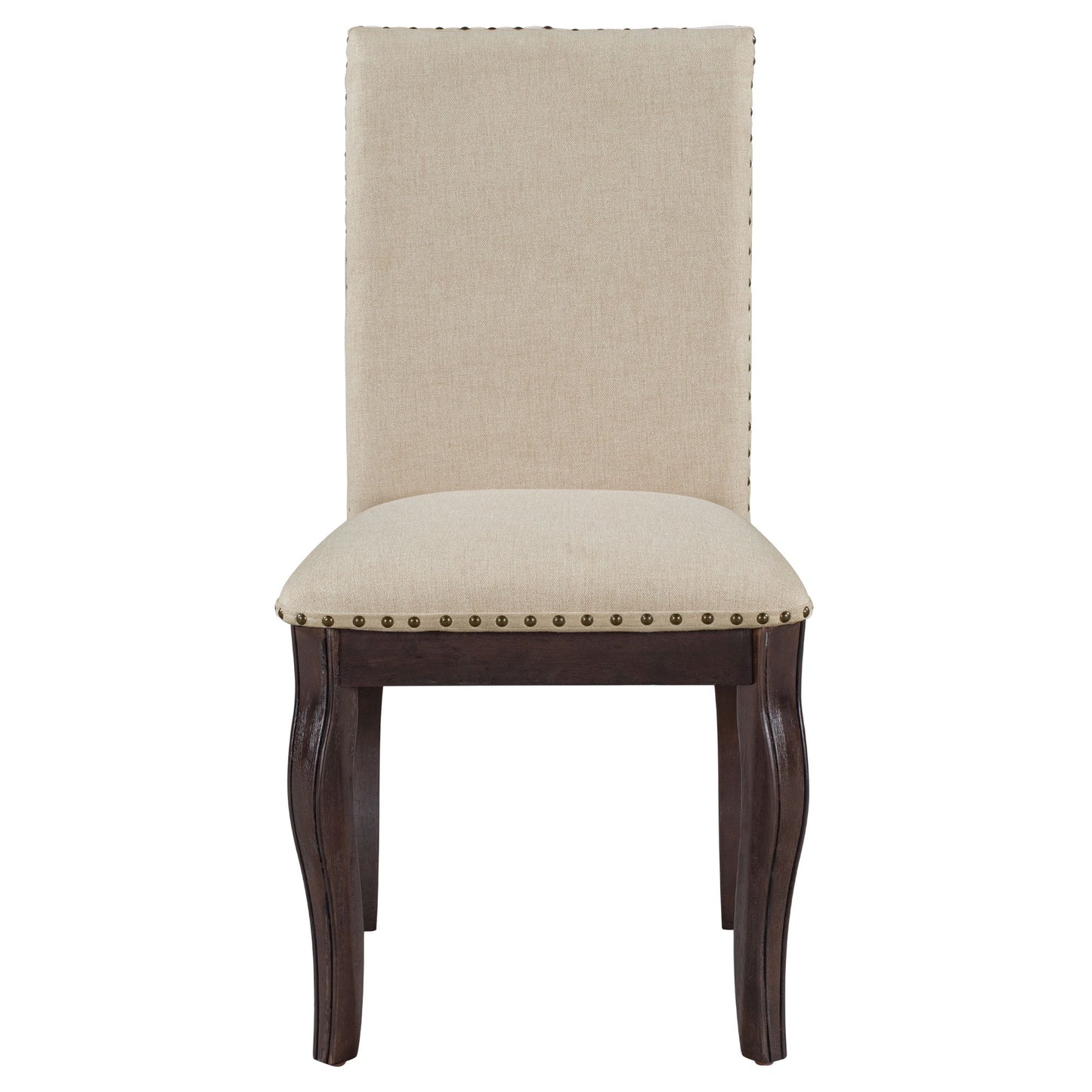 Upholstered Dining Chairs With Nailhead (Set of 2)
