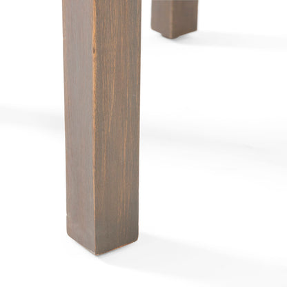 Halcyon - Outdoor Side Table With Slat Design