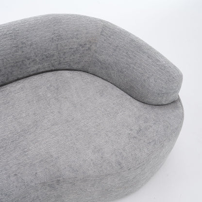 4 Seater Sofa With Fabric, 30D, 60 Hardness Full Sponge, 4 Pillow For Living Room, Home Furniture Sleeper Sectional Sofa For Apartment