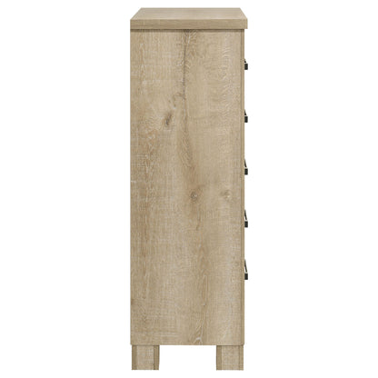 Sansome - 5 Drawer Bedroom Chest - Oak