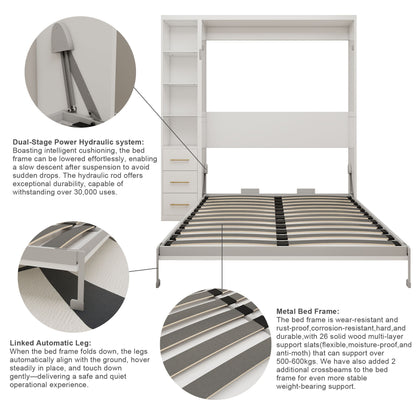Multifunctional Vertical Murphy Wall Bed