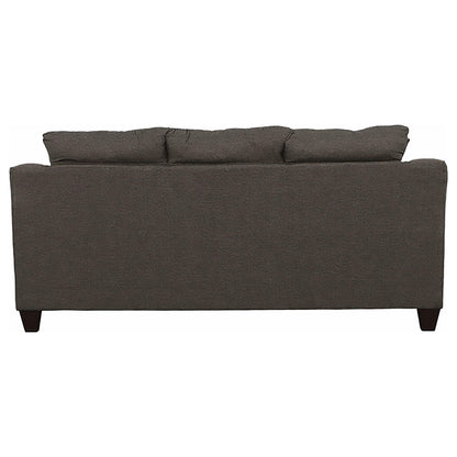 Ralston - Sofa With Accent Pillows - Gray