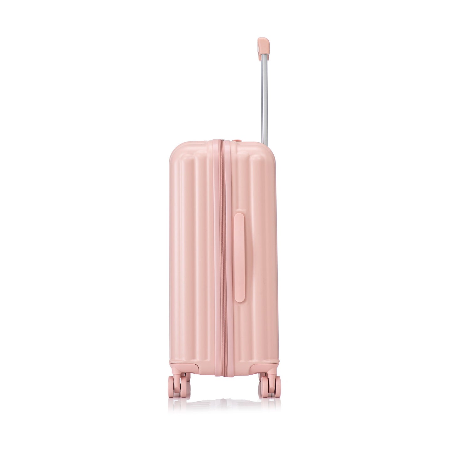 20" / 24" / 28" 3 Pieces / Set Spinner Wheel Luggage, Carry On Suitcase, With Cup Holder & USB Port & Phone Holder