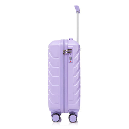 Hard Shell Travel Luggage With Scratch Resistant Surface