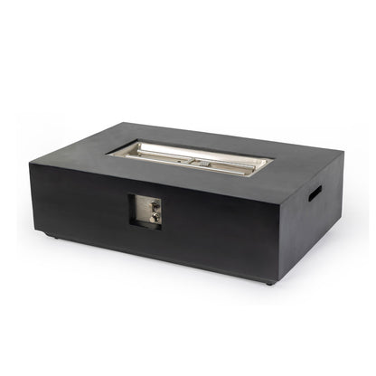 Propane / Natural Gas Fire Pit Table, 50,000 BTU - Charcoal