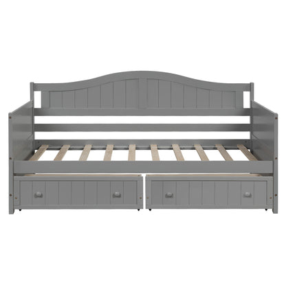 Wooden Daybed, Sofa Bed, No Box Spring Needed
