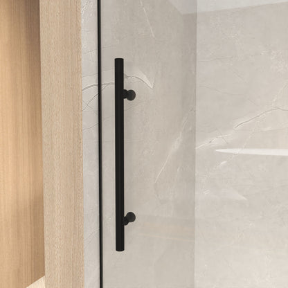 Frameless Sliding Bathtub Door With Frame