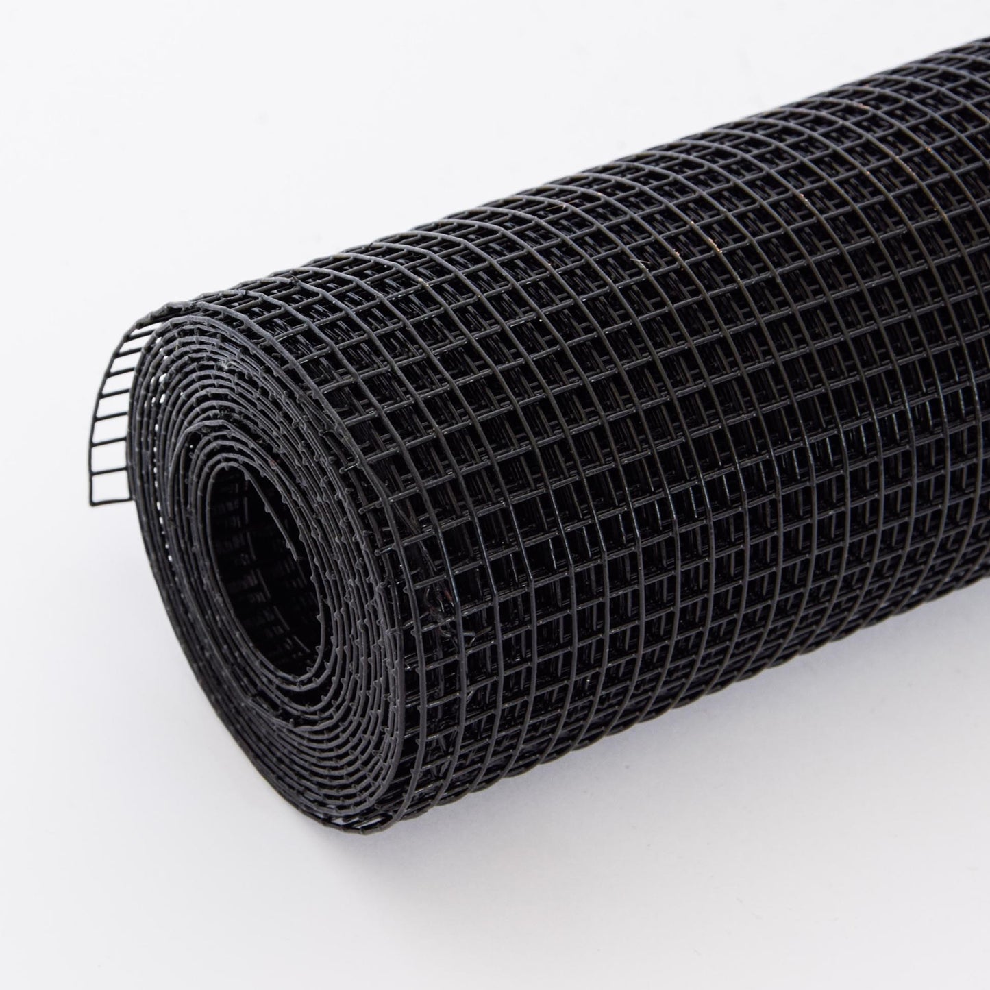 Vinyl Coated Hardware Cloth, 19 Gauge, For Poultry Cages And Home Improvement - Black