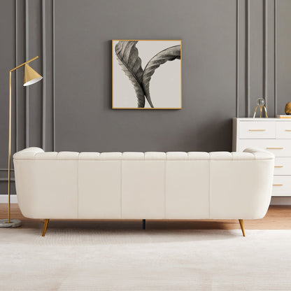 Lamattina - Genuine Italian Channel Tufted Sofa