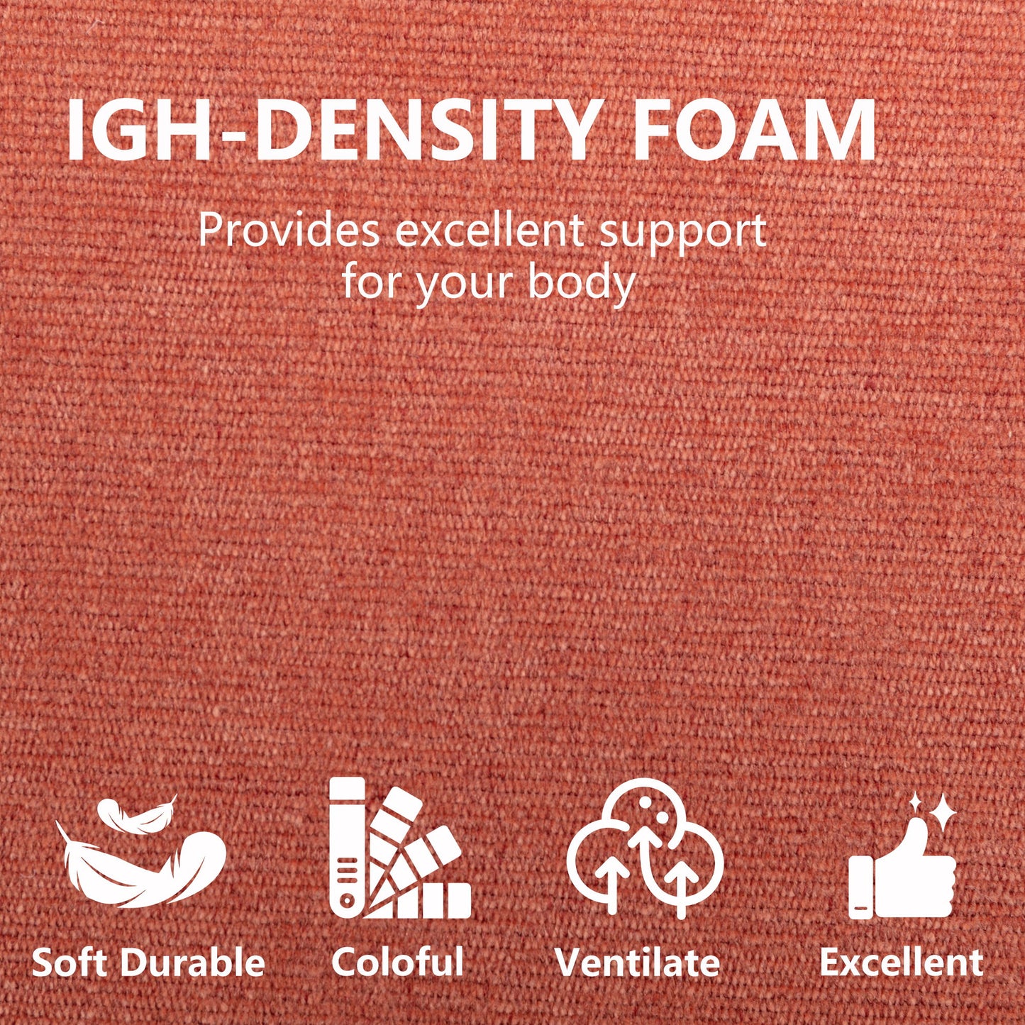 Folding Sofa With Removable Back Cushion, Convertible Futon Sleeper Chair