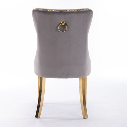 Nikki - Modern, High-End Tufted Dining Chair (Set of 2)