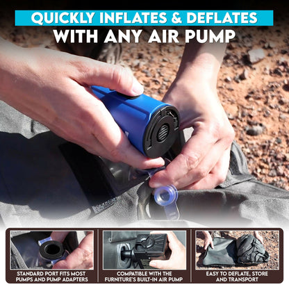 Pittman Outdoors Inflatable Air Furniture Set: Instant comfort!