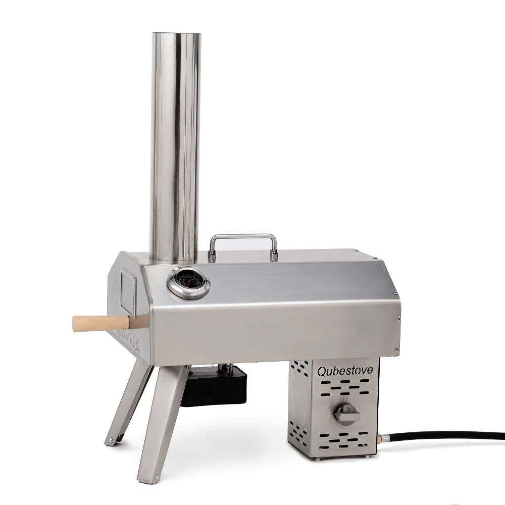 Qstoves 12-Inch Rotating Stone Pizza Oven (With Rotating Motor)