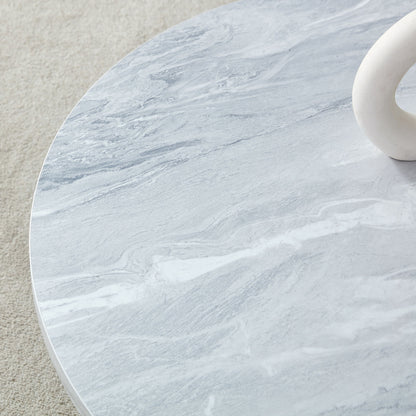 Versatile Round Coffee Table For Various Interior Styles