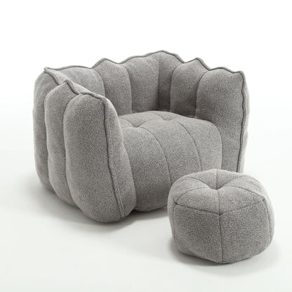 Soft Bean Bag Chair With High Resilient Foam