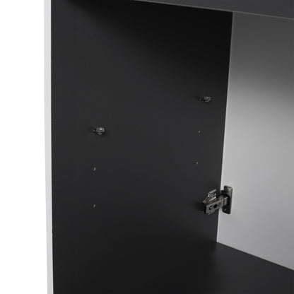 Modern Freestanding Bathroom Vanity With Soft Close Cabinet Doors