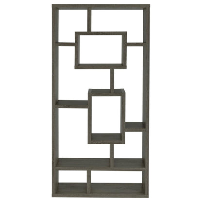 10 Shelf Open Back Bookcase