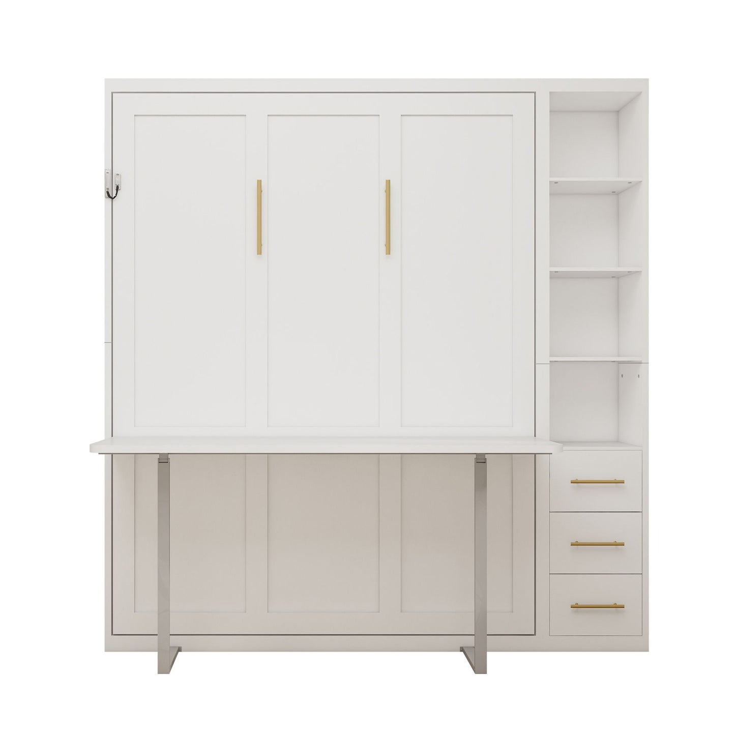 Multifunctional Vertical Murphy Wall Bed