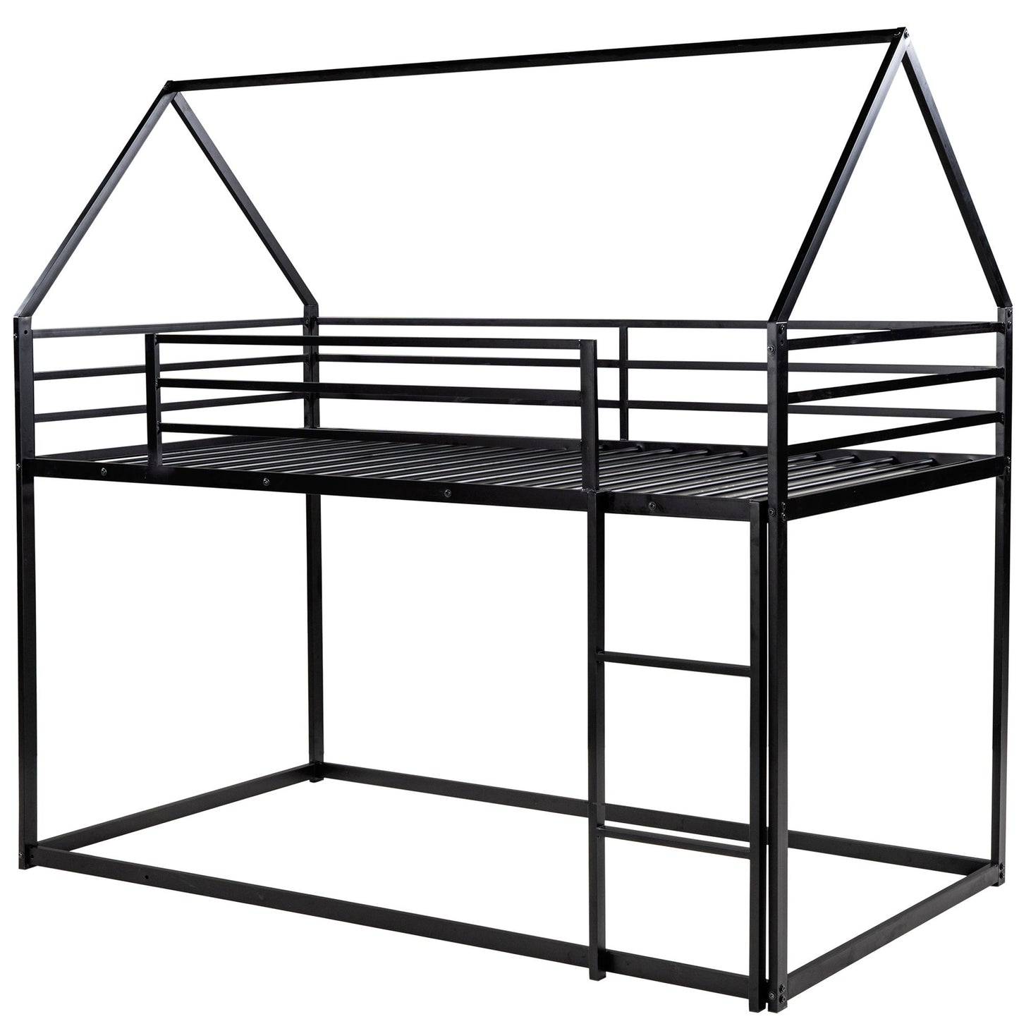 House Bunk Bed With Built In Ladder