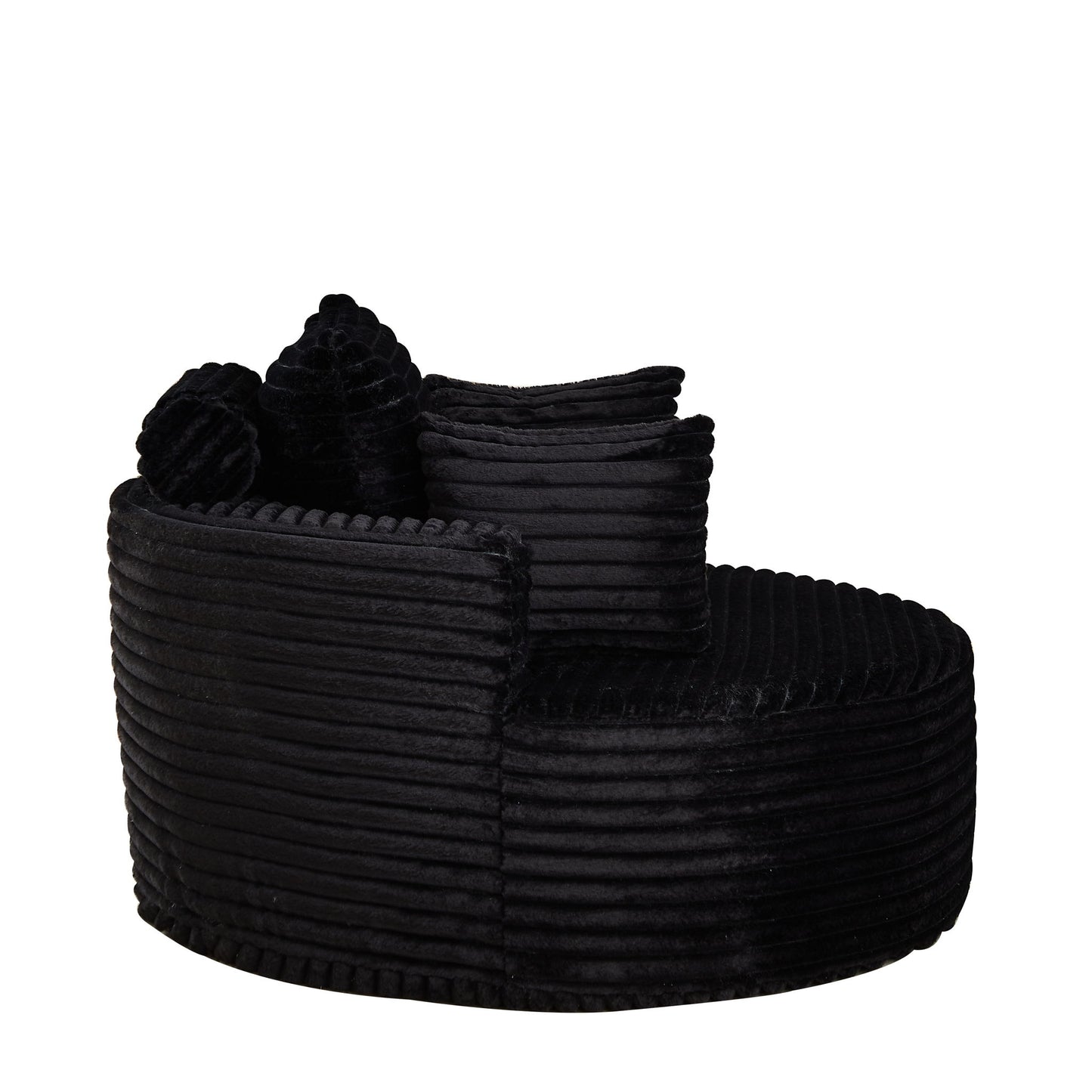 Modern Single Sofa With Backrest Pillow For Living Room