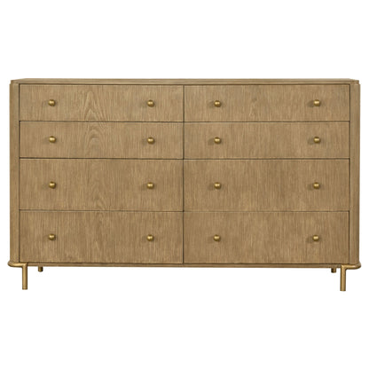 Stevie - Rectangular 8 Dresser - Sand