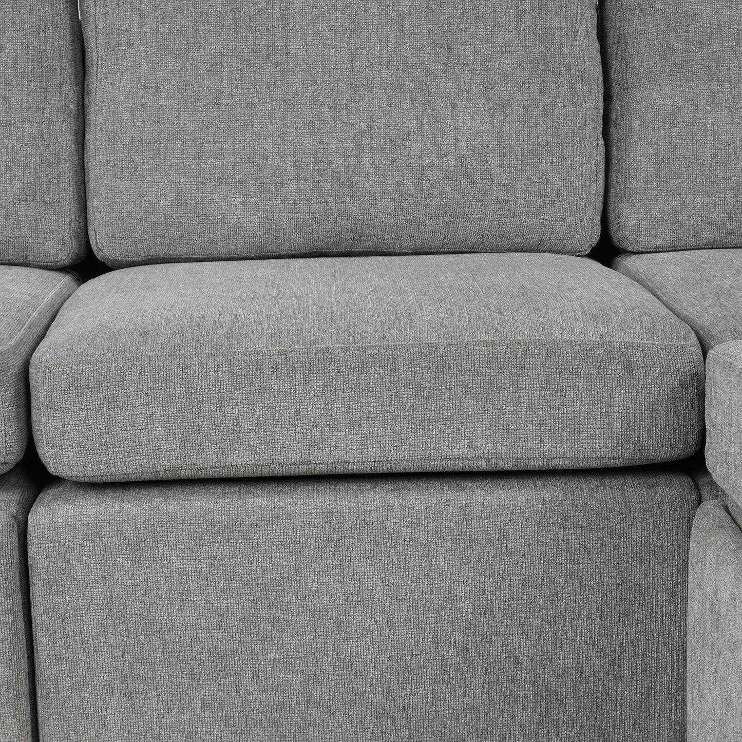 Modern U-Shaped Sectional Sofa Convertible Pull-Out Sofa Bed With USB Ports And Cup Holders