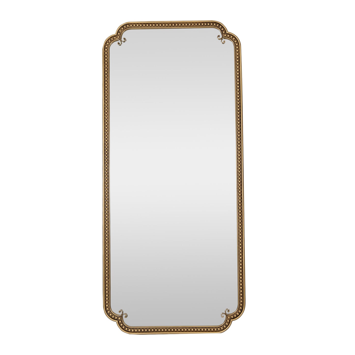 Full Length Mirror With Stand, Floor Standing Dressing For Bedroom - Antique Gold