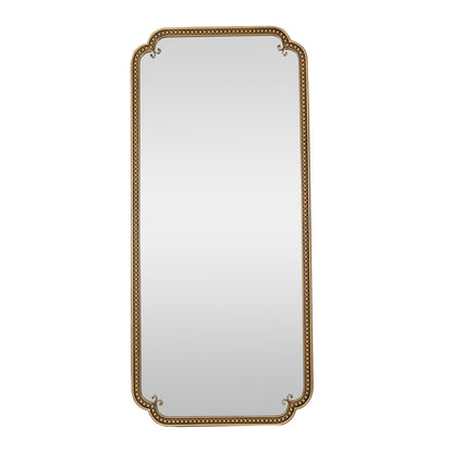 Full Length Mirror With Stand, Floor Standing Dressing For Bedroom - Antique Gold