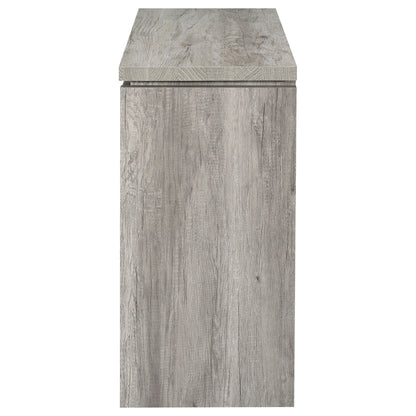 2 Door Accent Cabinet With Accents - Gray