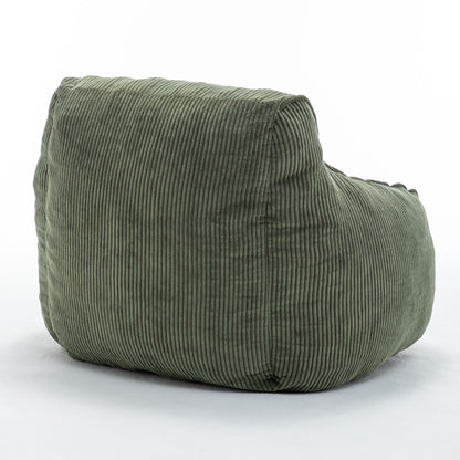 Comfy Bean Bag Chair With Filler, Fluffy And Cozy Seating
