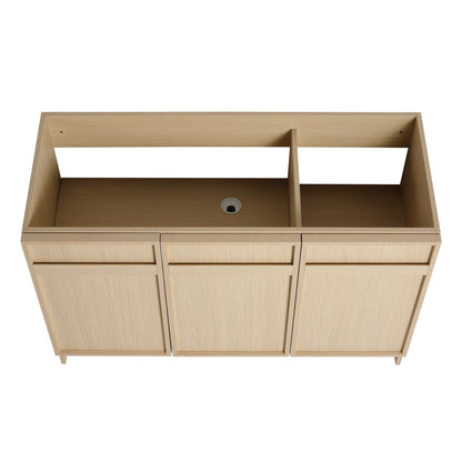 Modern Freestanding Bathroom Vanity & Soft Close Cabinet Doors
