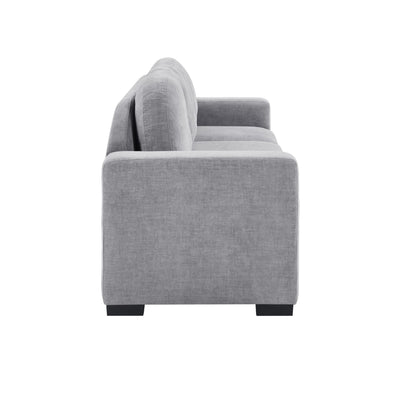 Modern 3 Seater Sofa With Curved Backrest
