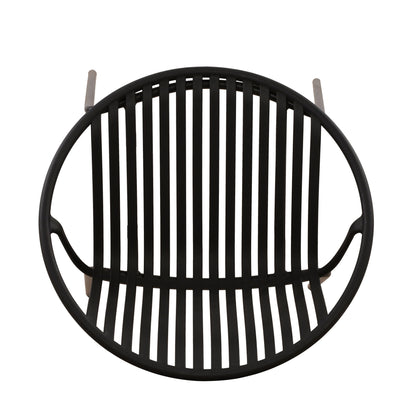7 Piece Dining Set With Stackable Chairs
