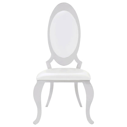 Chester - Upholstered Dining Side Chair (Set of 2) - Creamy White