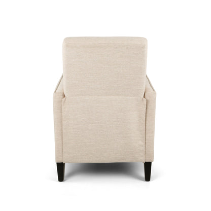Kiersten - Contemporary Fabric Pushback Recliner