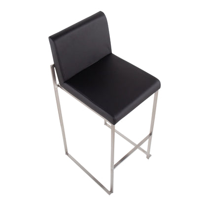 Fuji - Contemporary And Modern Elegance High Back Barstool