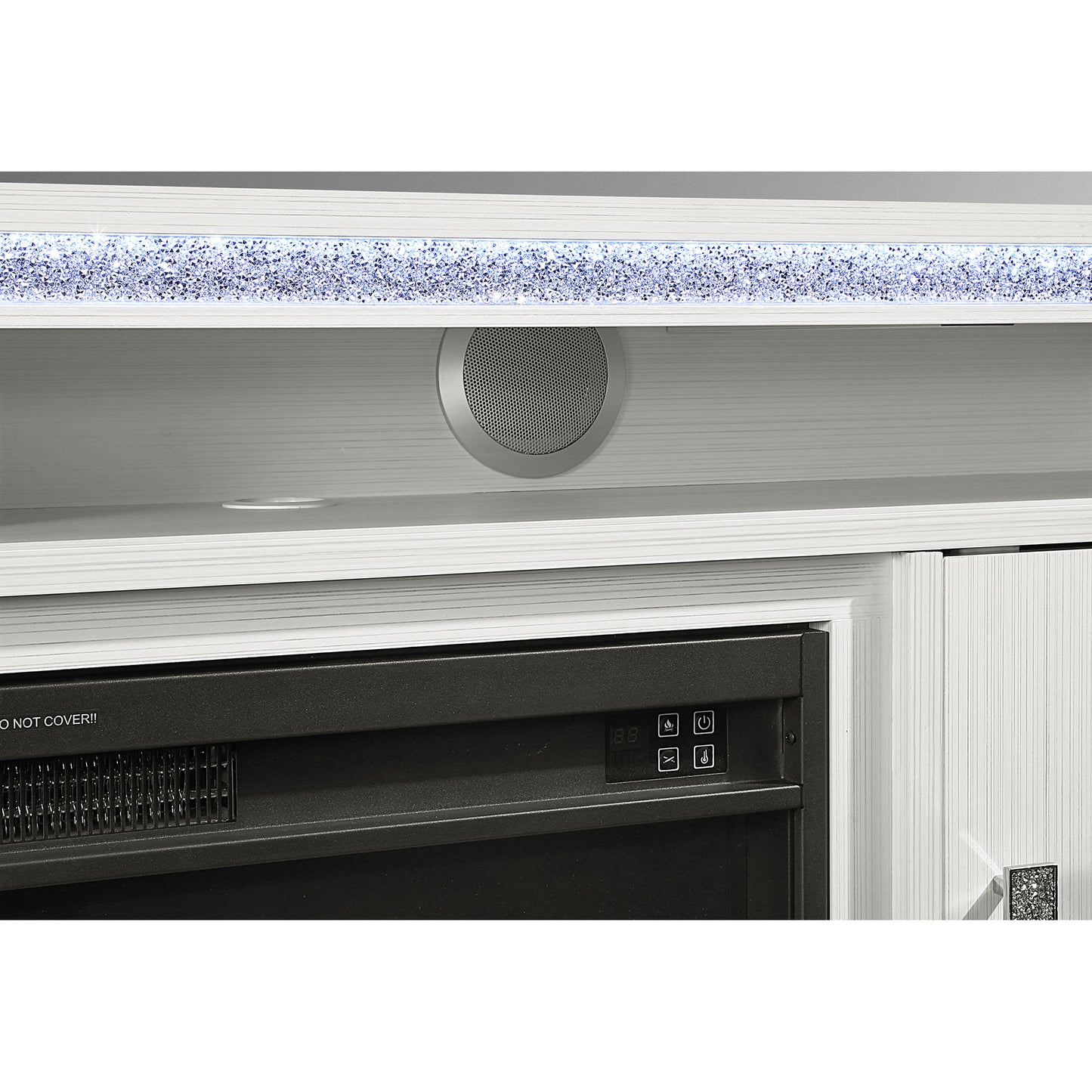 Almera - Fireplace With Adjustable Temperature And LED Options