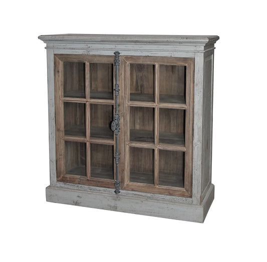 Mallory Accent Cabinet, gray/natural