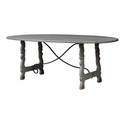 Navarre Dining Table, gray