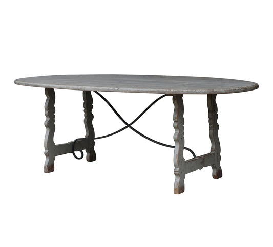 Navarre Dining Table, gray