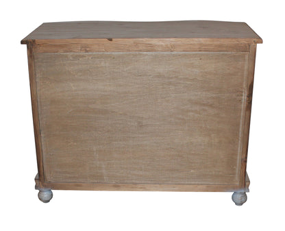 Madelyn 3 Drawer Chest, gray/natural