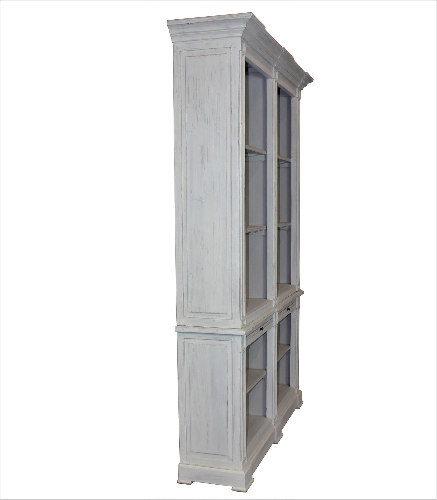 Medford Display Cabinet, white/light gray