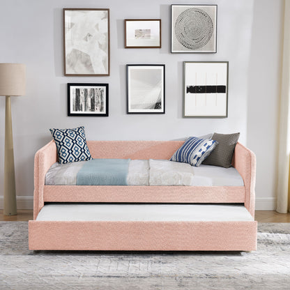 Upholstered Daybed With Pop Up Trundle